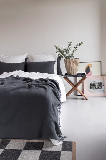 Bohemia sprei - Anthracite,140x250 cm - Mette Ditmer