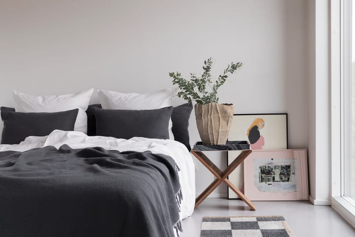Bohemia sprei, Anthracite,140x250 cm Mette Ditmer