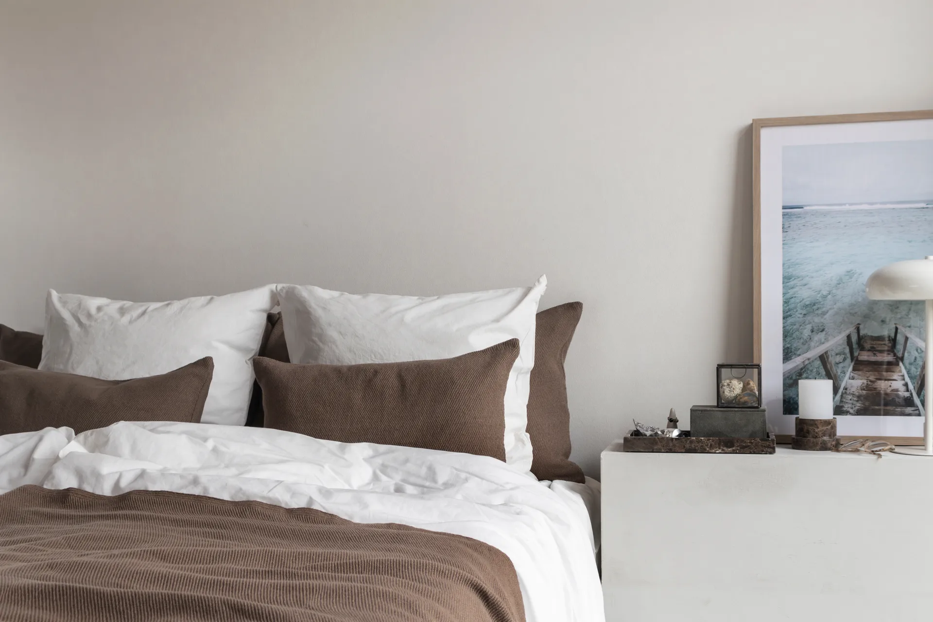 Bohemia sprei, Taupe, 250x250 cm Mette Ditmer