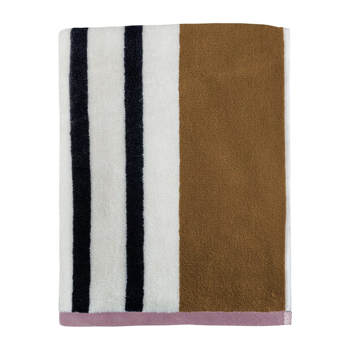 Boudoir handdoek 50x95 cm - Tobacco - Mette Ditmer