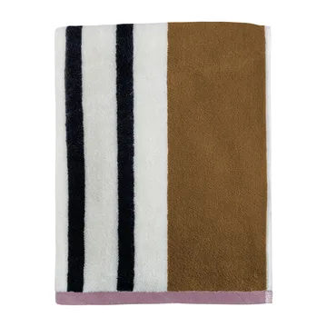 Boudoir handdoek 50x95 cm - Tobacco - Mette Ditmer