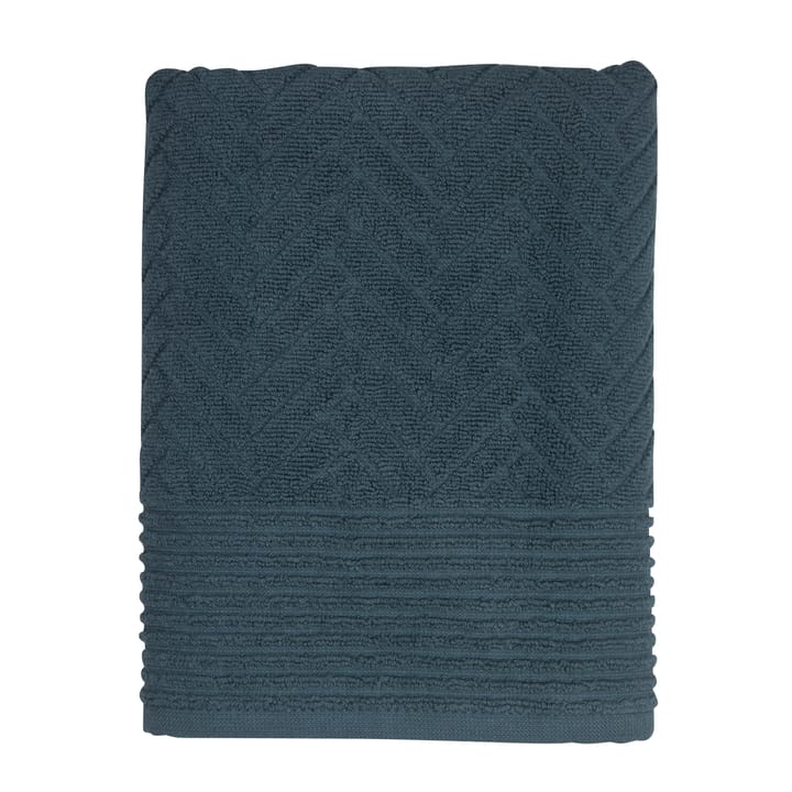 Brick handdoek - midnight blue - Mette Ditmer