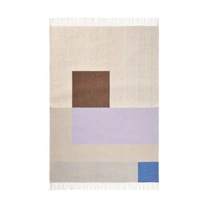 Brick plaid 125x190 cm - Lila - Mette Ditmer
