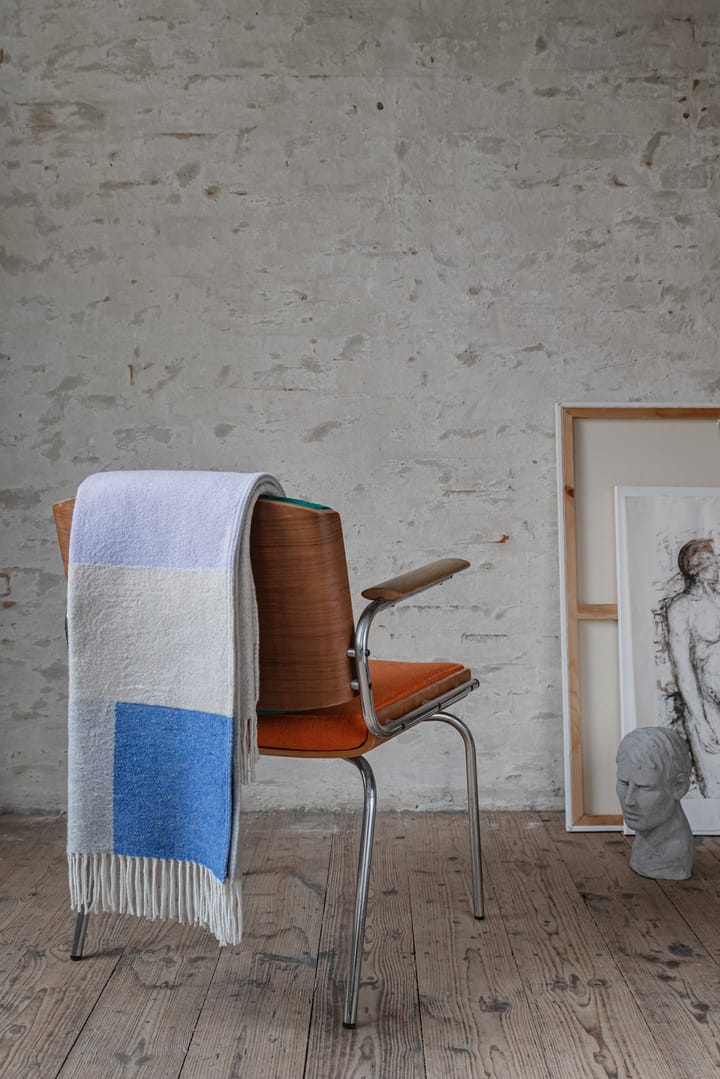 Brick plaid 125x190 cm, Lila Mette Ditmer