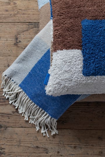 Brick plaid 125x190 cm - Lila - Mette Ditmer