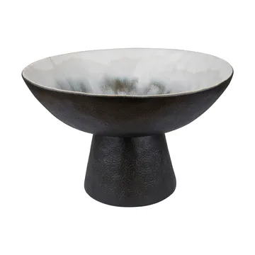 By Hand schaal op voet Ø31,5x20 cm - Off-white - Mette Ditmer