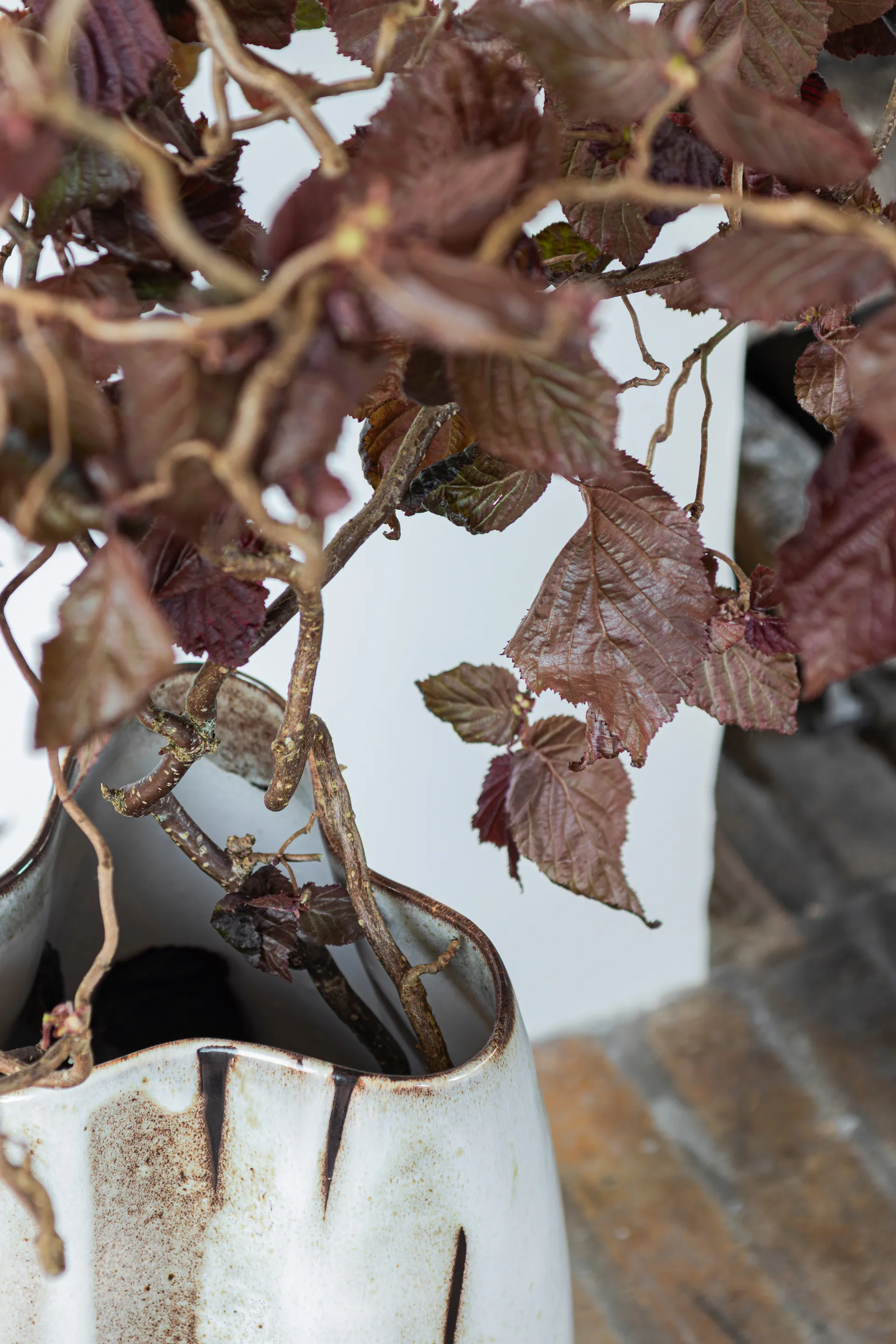 By Hand vaas large 38,5 cm, Off-white Mette Ditmer