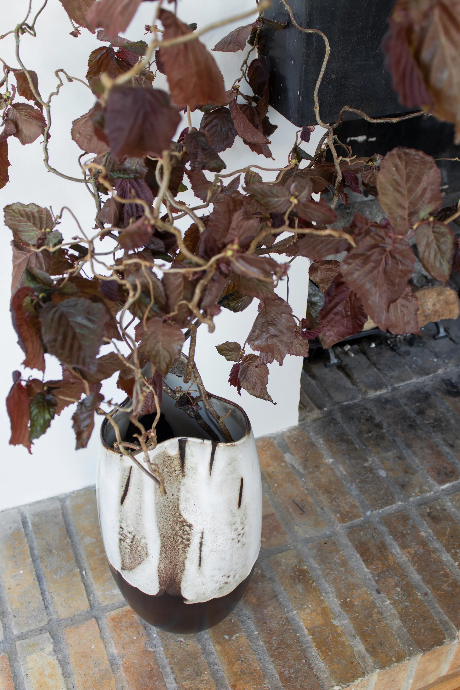 By Hand vaas large 38,5 cm, Off-white Mette Ditmer