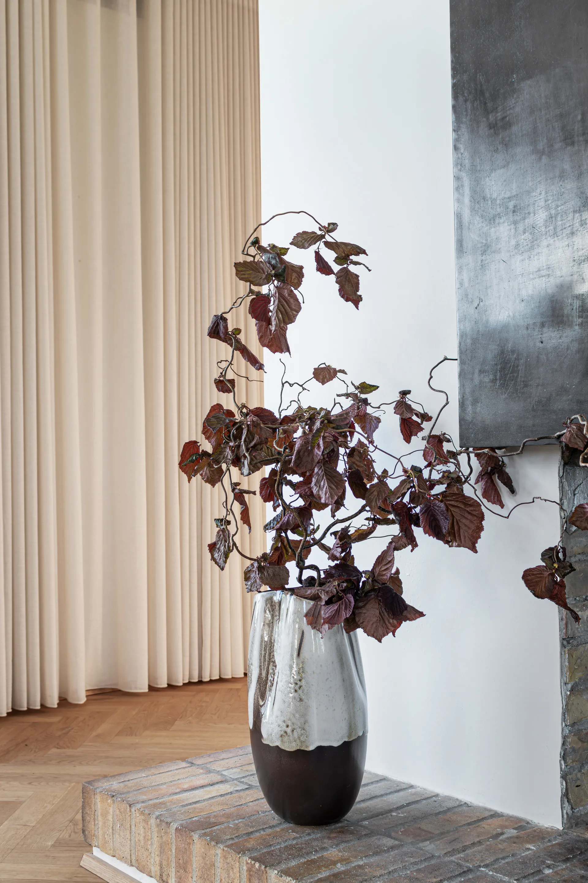 By Hand vaas large 38,5 cm, Off-white Mette Ditmer