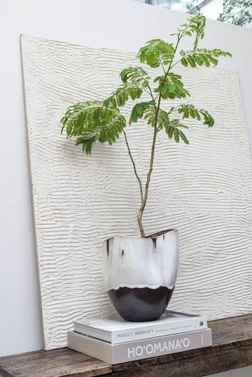 By Hand vaas small 24,5 cm - Off-white - Mette Ditmer