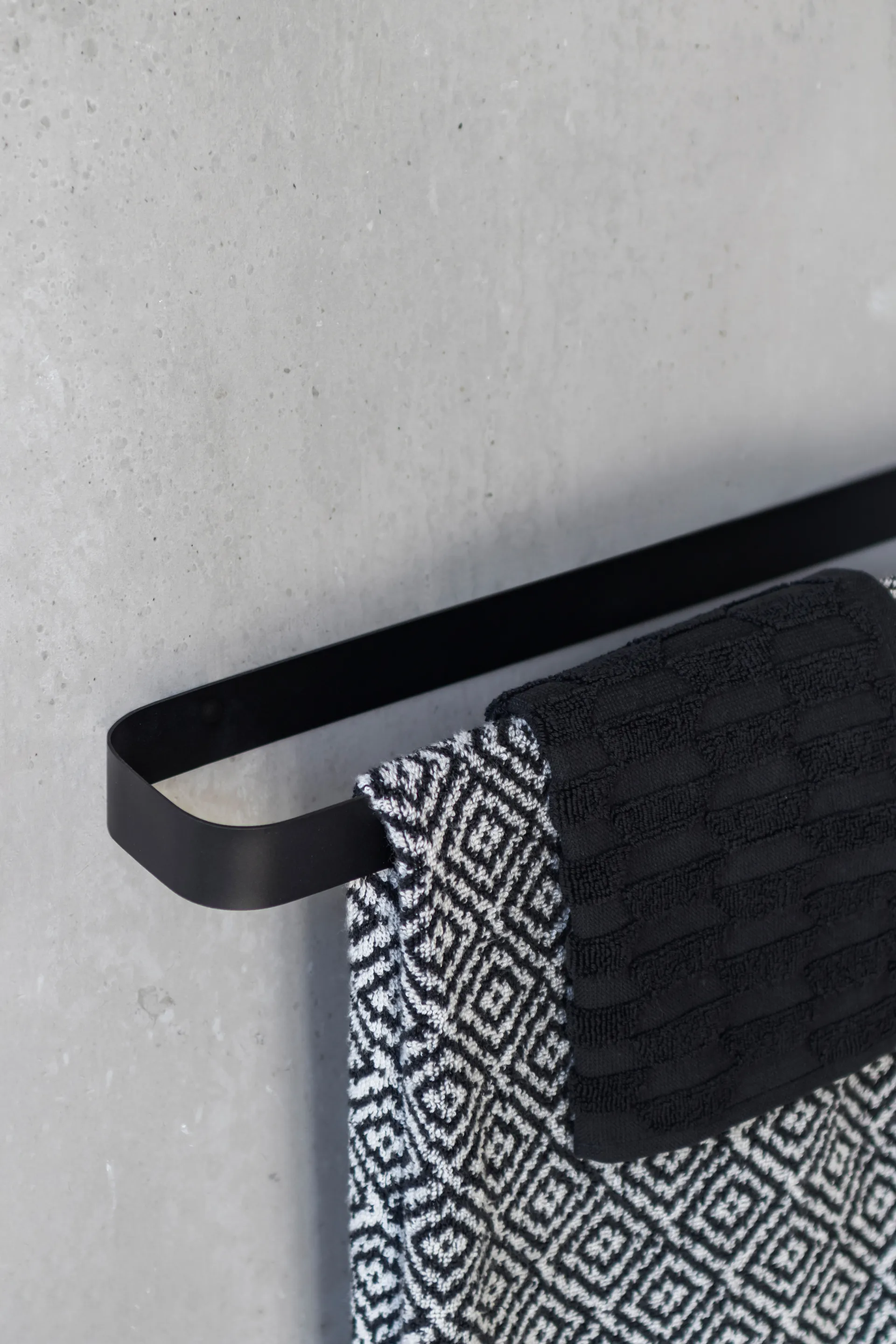 Carry handdoekhanger 52 cm, Black Mette Ditmer