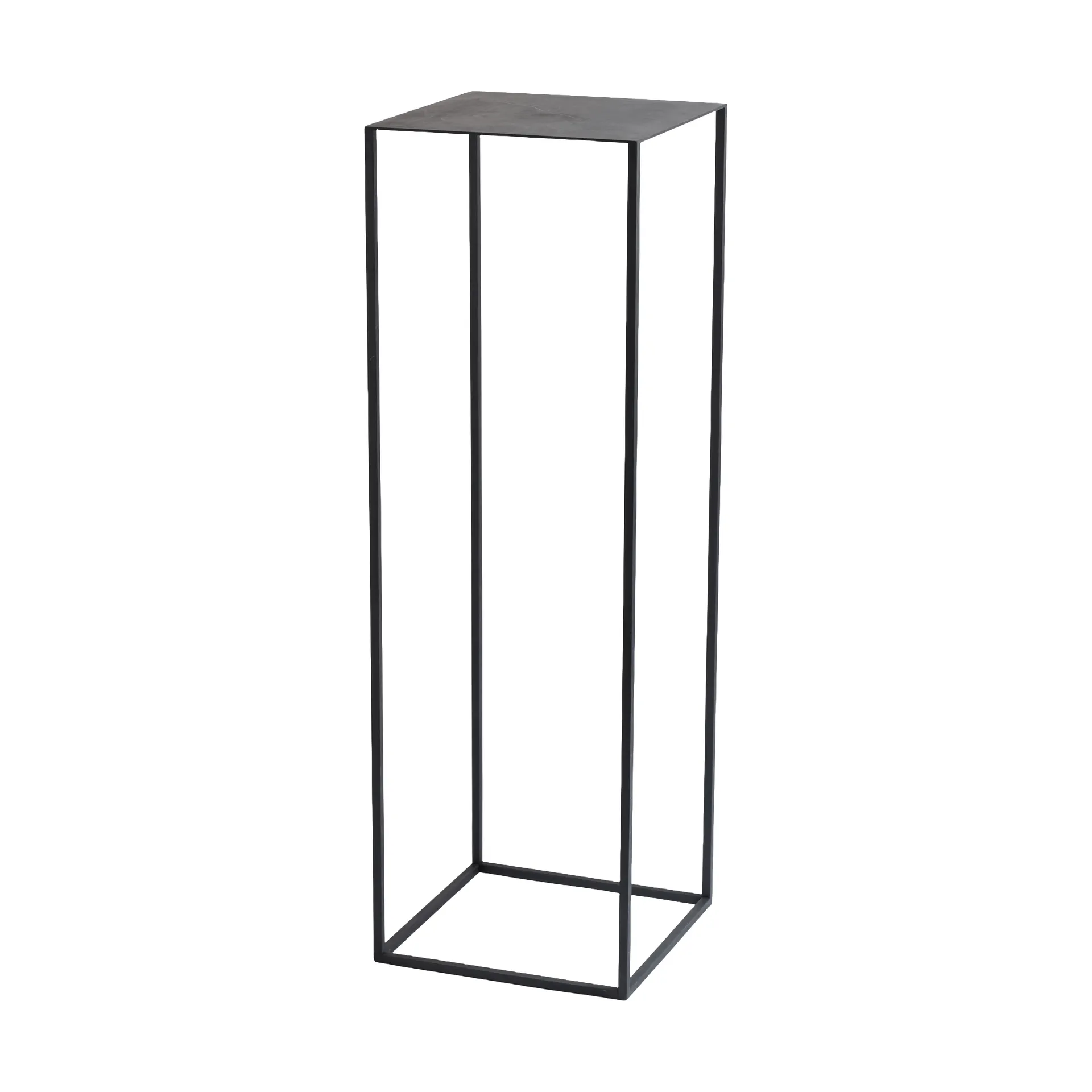 Cubic sokkel, Zwart, 29x29x90 cm Mette Ditmer