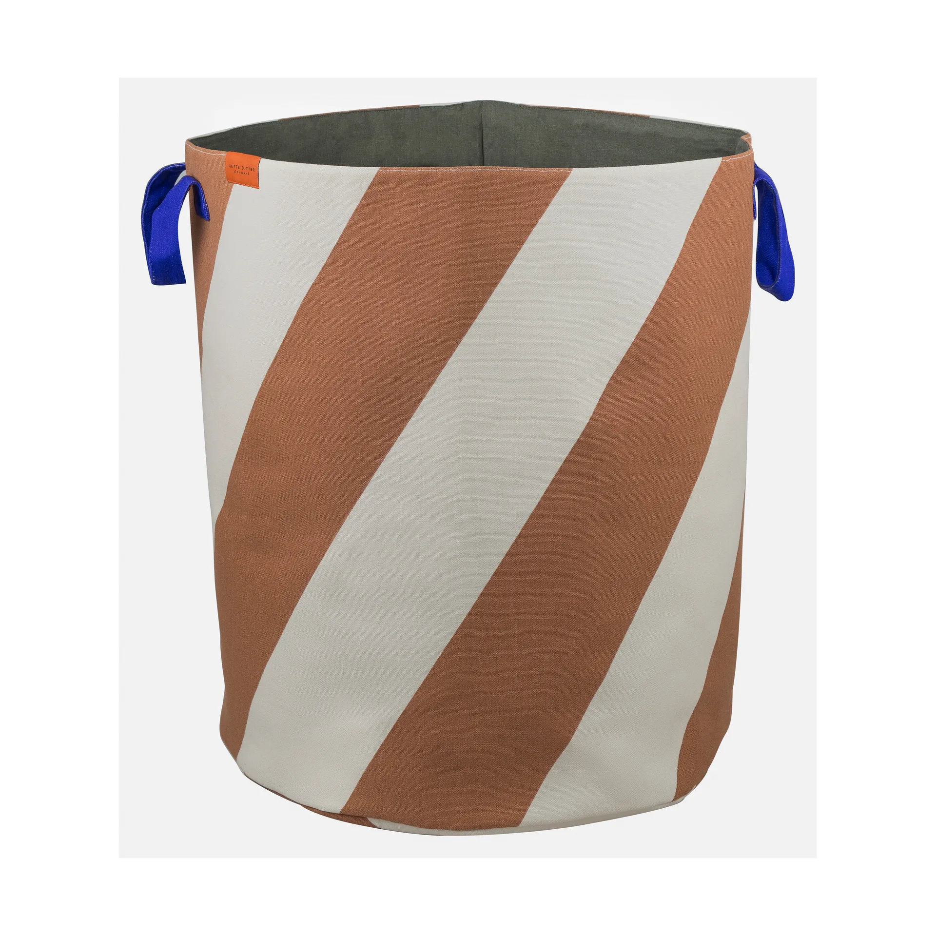 Diagonaal wasmand Ø40x50 cm, Brick-sand Mette Ditmer