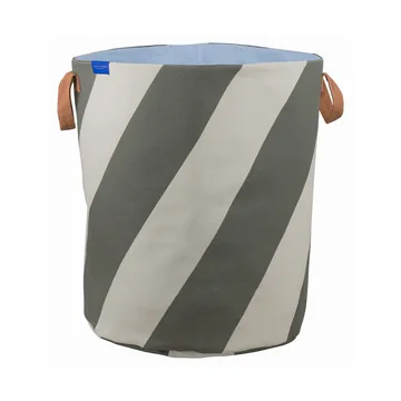 Diagonaal wasmand Ø40x50 cm - Dark olive-sand - Mette Ditmer