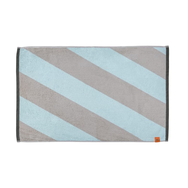 Diagonal badmat 50x80 cm - Mintgroen - Mette Ditmer