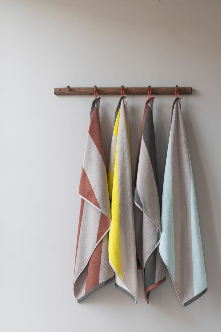 Diagonal handdoek, Dark olive, 50x90 cm Mette Ditmer