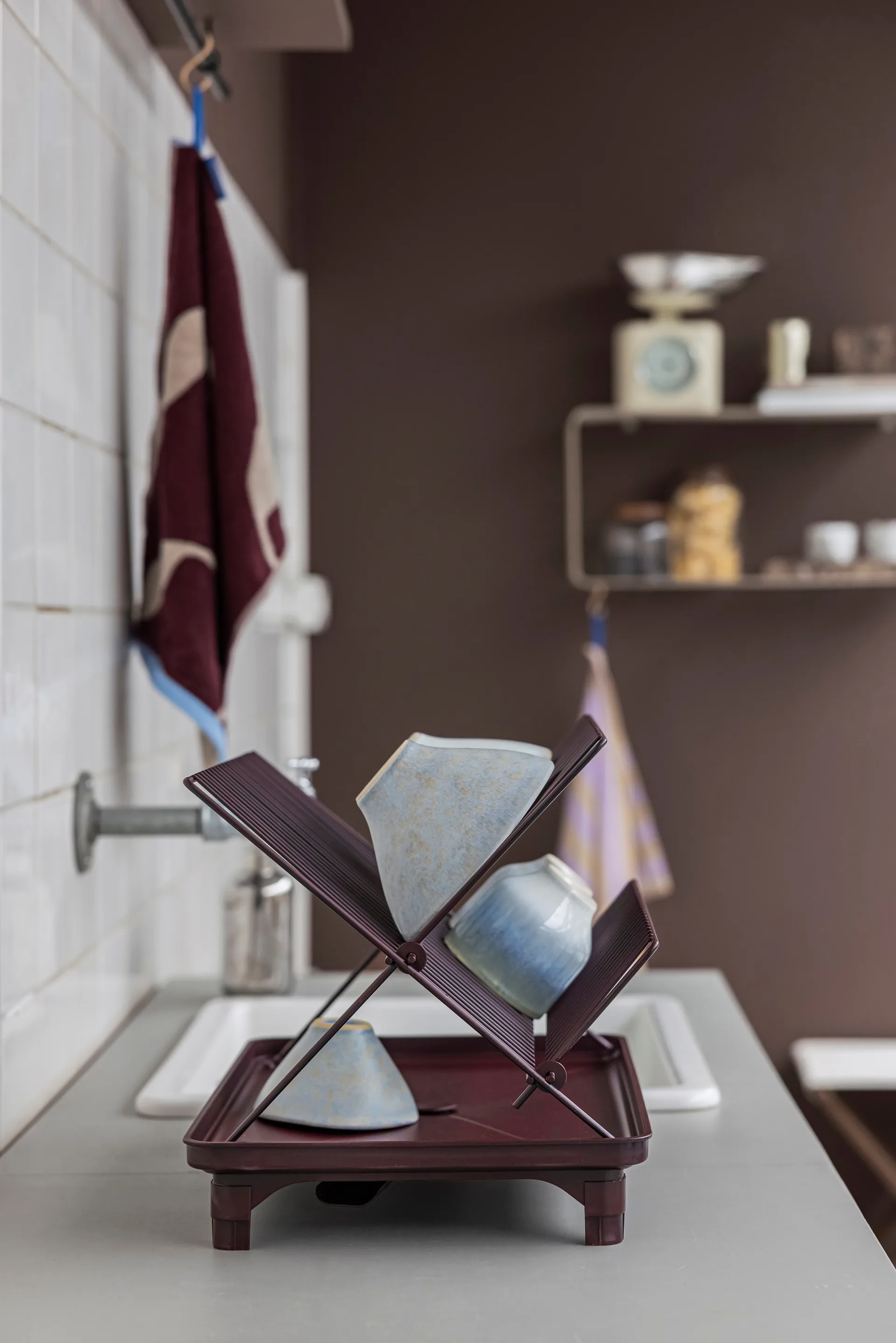 Dry-it afdruiprek, Wine, 29x42 cm Mette Ditmer