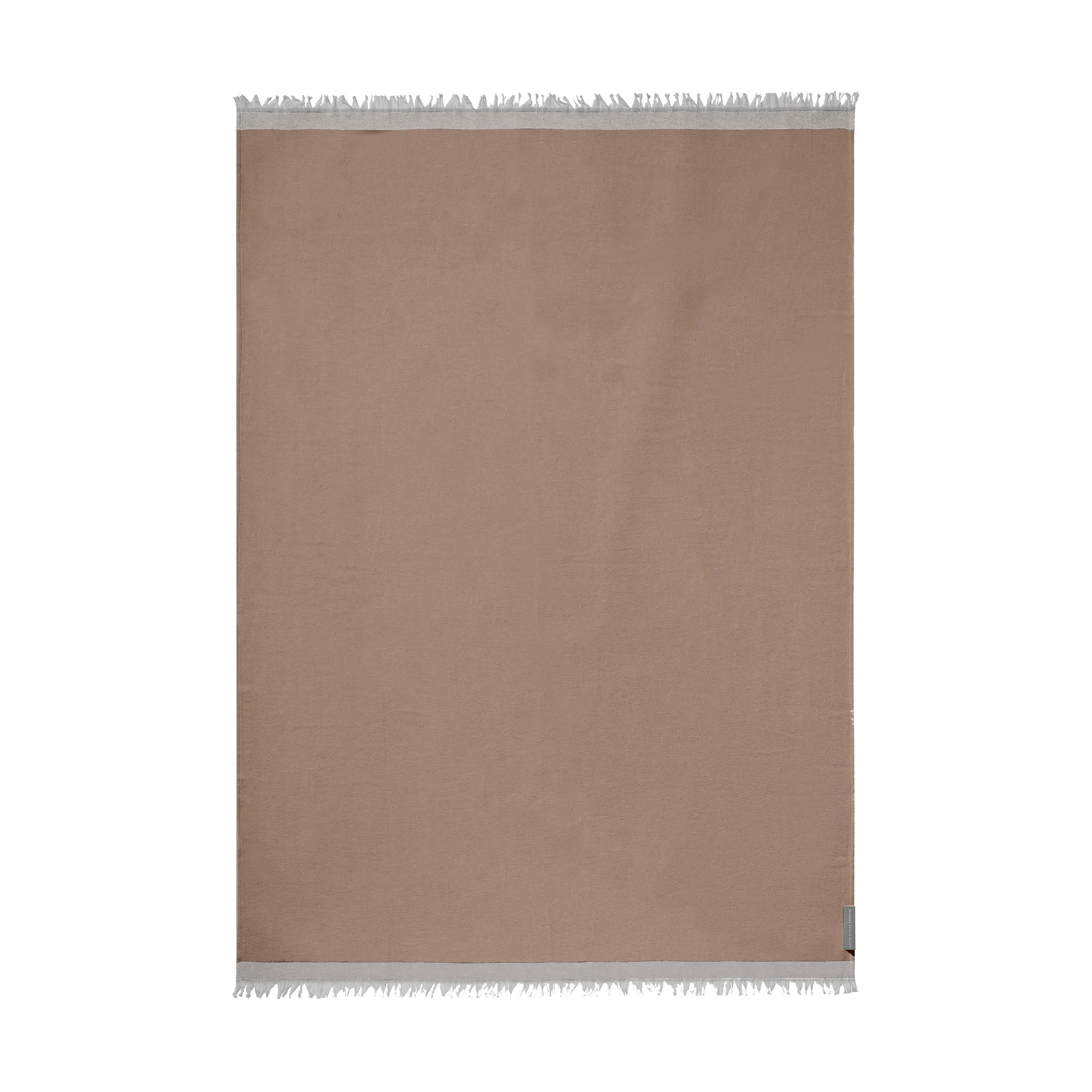 Duet plaid, Beige-Blauw (beige-blauw), 130x175 cm Mette Ditmer