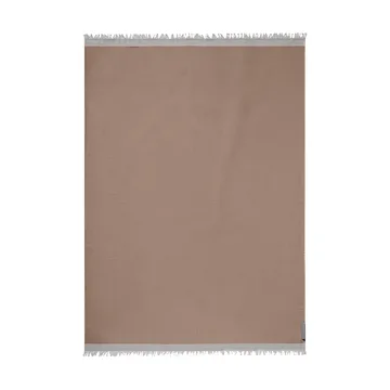 Duet plaid - Beige-Blauw (beige-blauw), 130x175 cm - Mette Ditmer