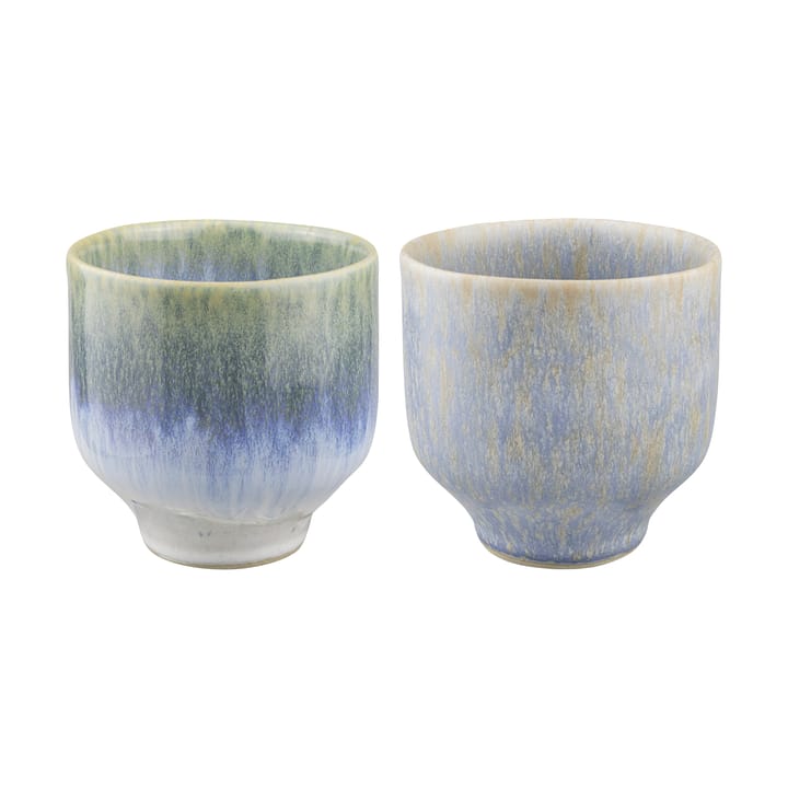 Elements mok 2-pack - Blue - Mette Ditmer