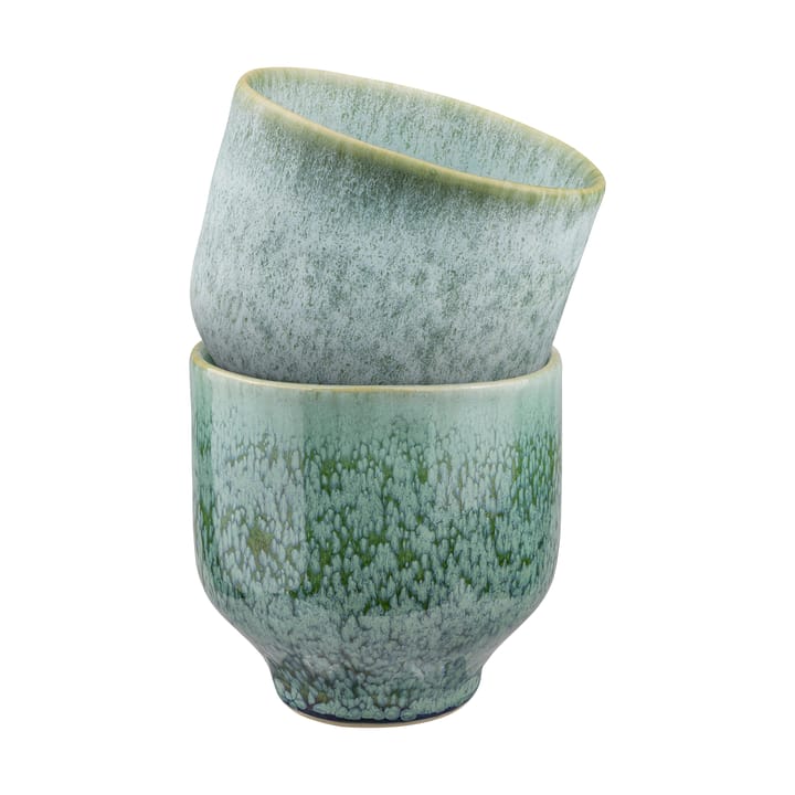 Elements mok 2-pack, Groen Mette Ditmer