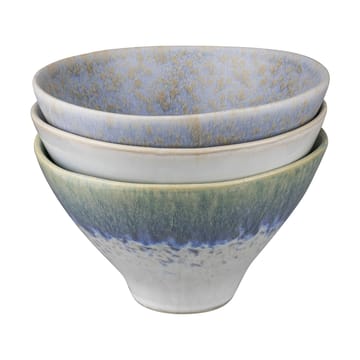 Elements schaal medium Ø15,5 cm 3-delig - Blue - Mette Ditmer