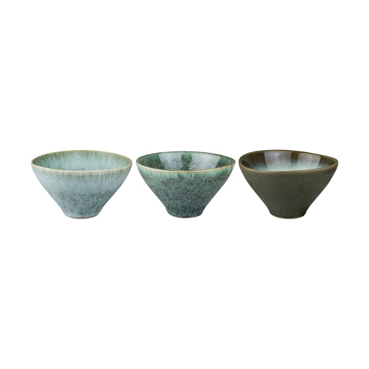 Elements schaal small Ø12 cm 3-delig - Groen - Mette Ditmer