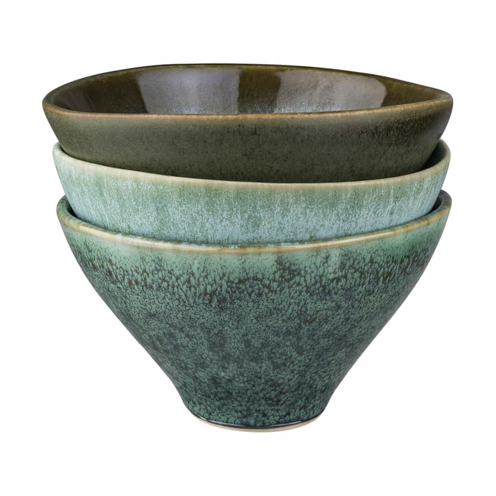 Elements schaal small Ø12 cm 3-delig, Groen Mette Ditmer