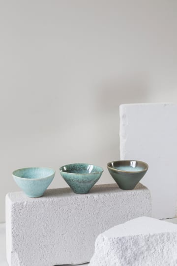 Elements schaal small Ø12 cm 3-delig - Groen - Mette Ditmer