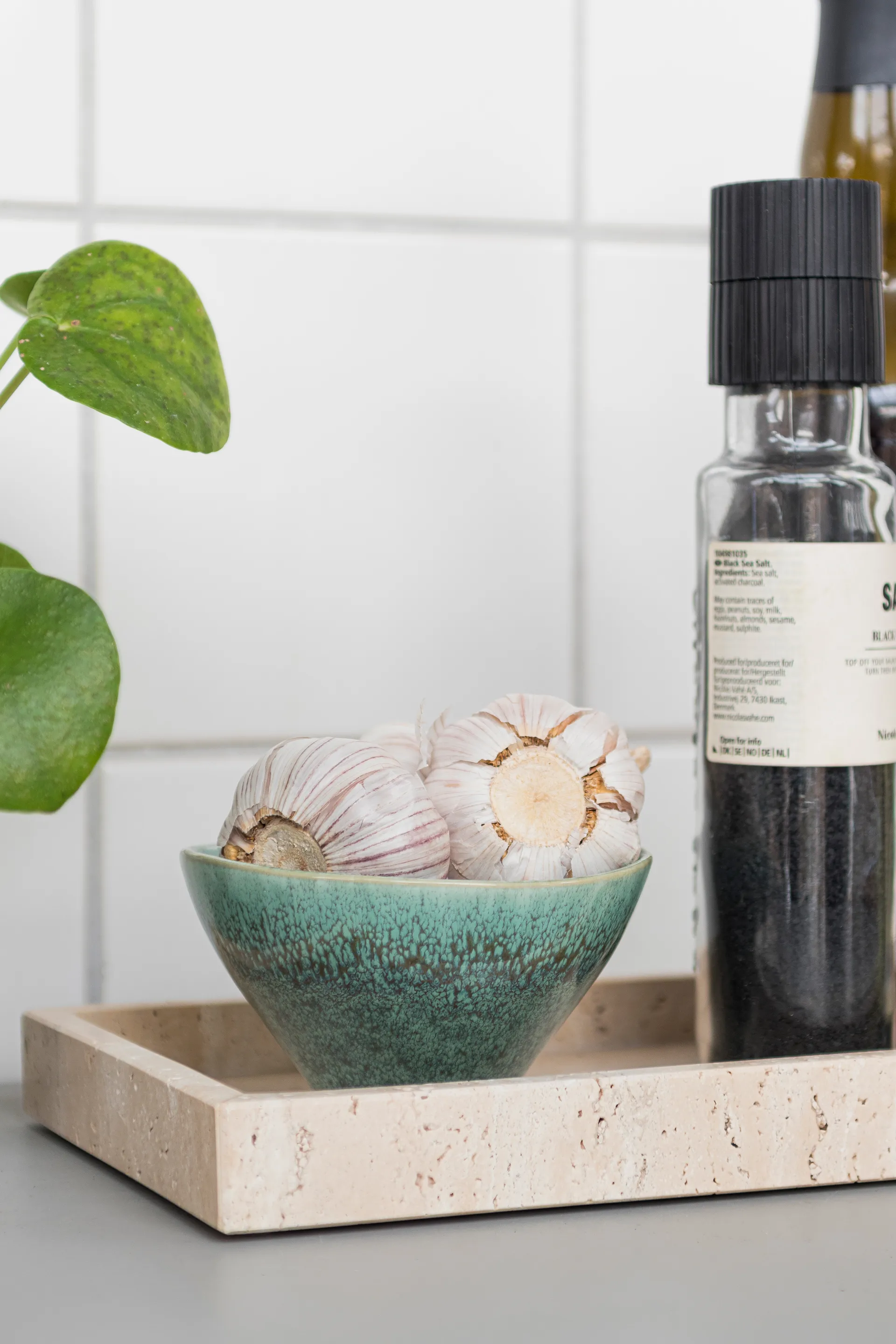 Elements schaal small Ø12 cm 3-delig, Groen Mette Ditmer