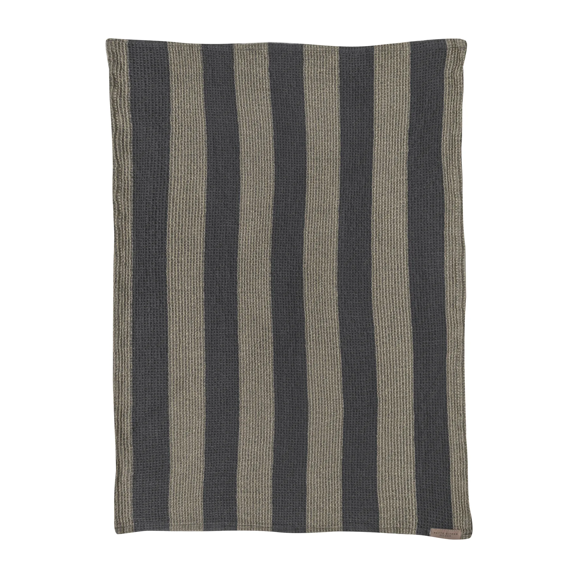 Elvira keukenhanddoek 50x70 cm, Dark grey Mette Ditmer
