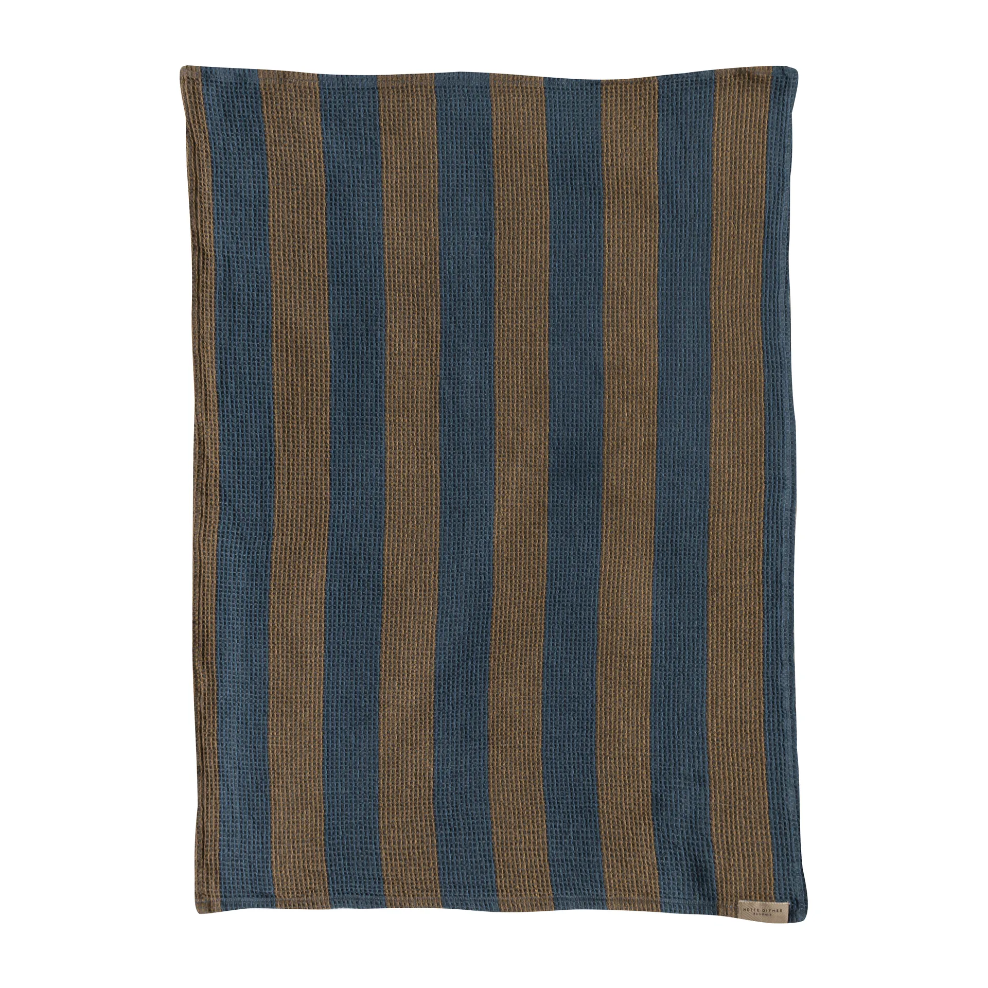 Elvira keukenhanddoek 50x70 cm, Ochre Mette Ditmer