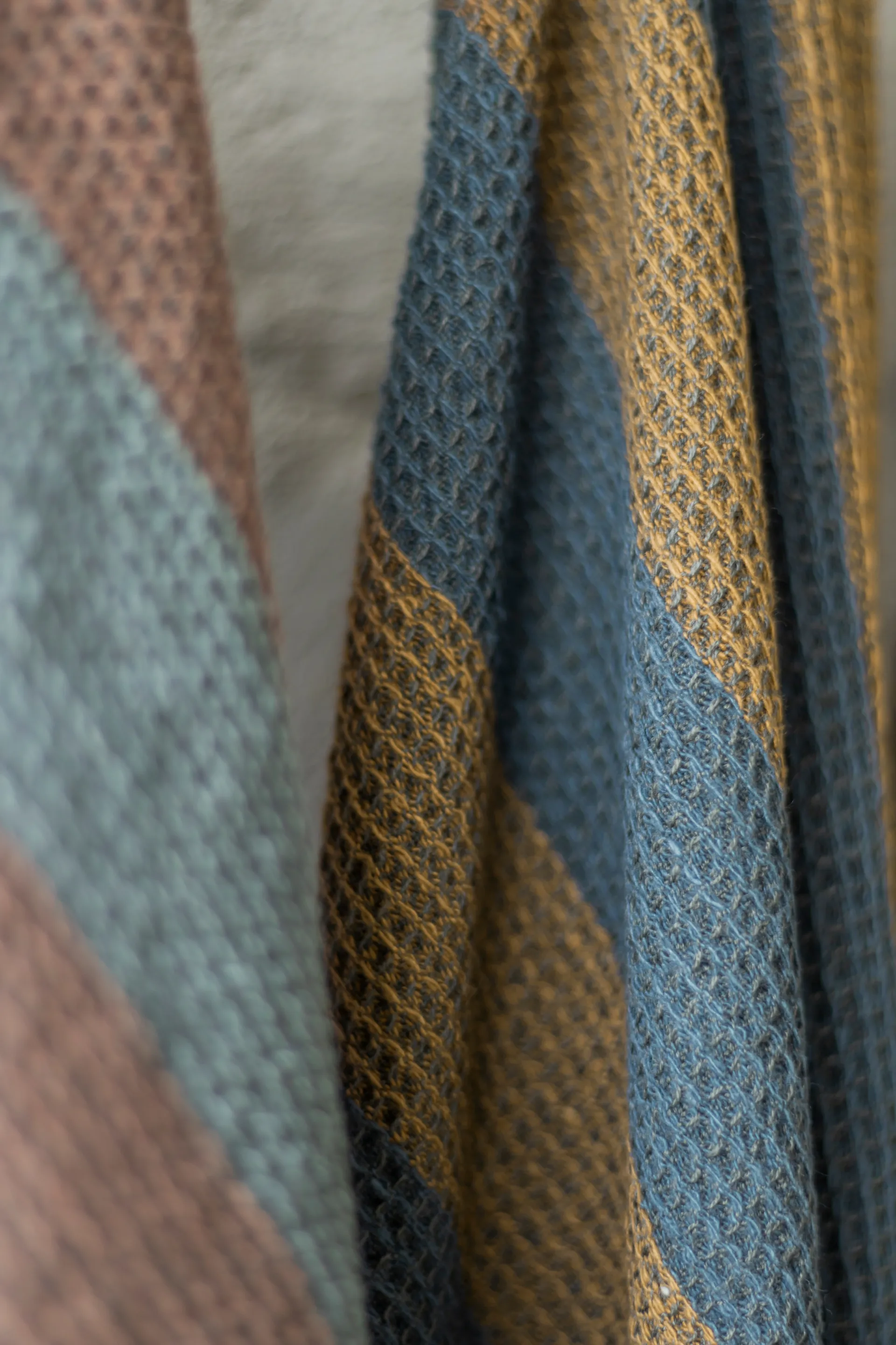 Elvira keukenhanddoek 50x70 cm, Ochre Mette Ditmer