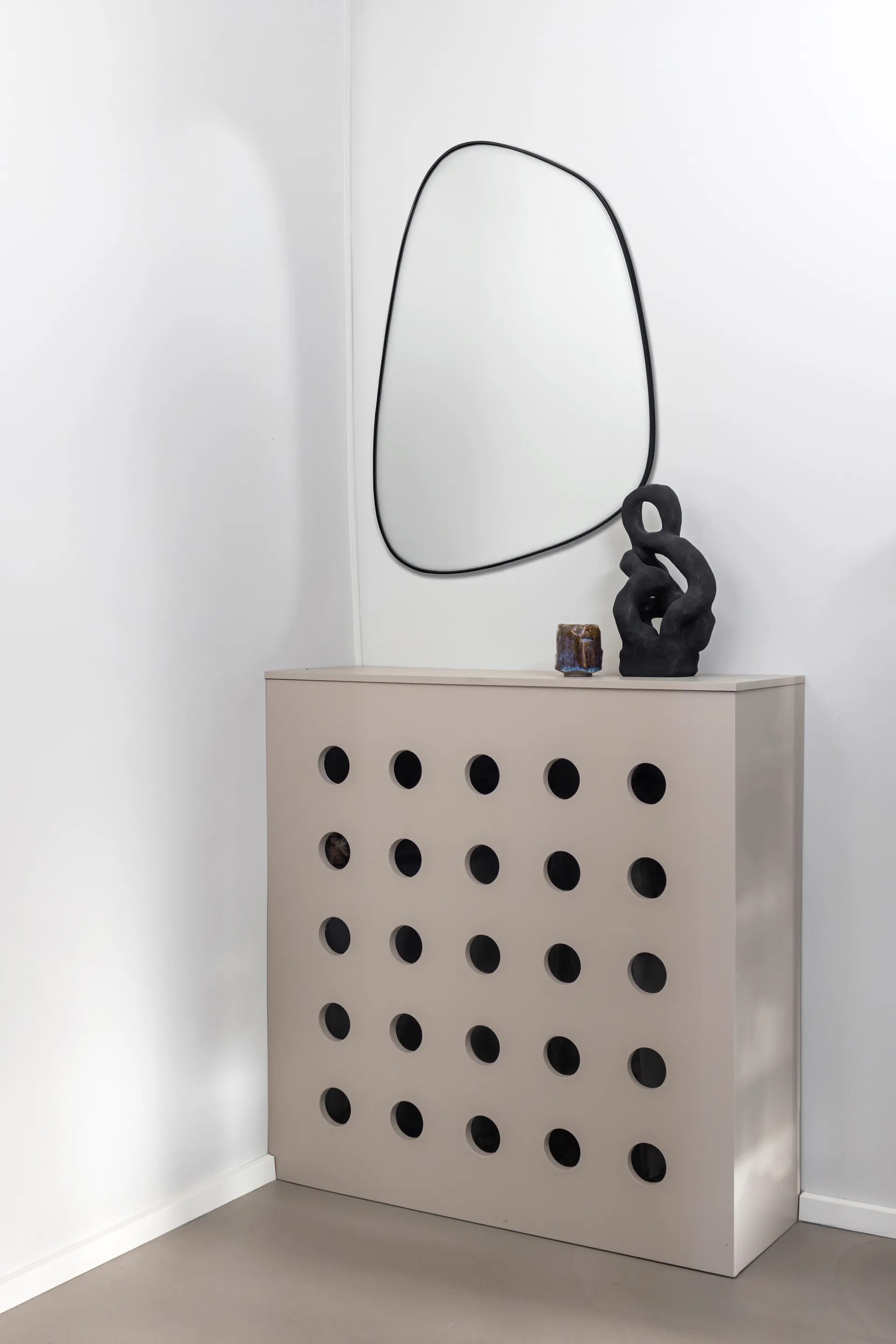 Figura spiegel small, Black Mette Ditmer