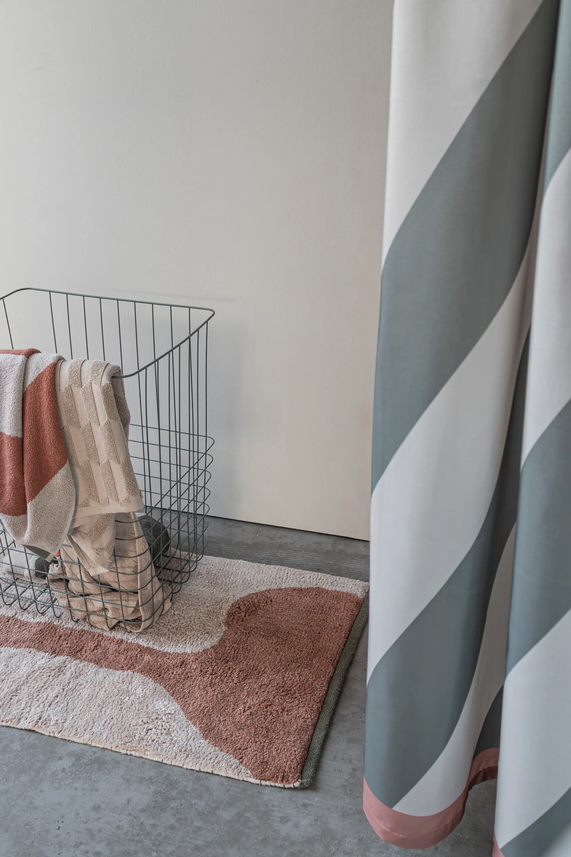 Figura vloerkleed, Brick, 50x80 cm Mette Ditmer