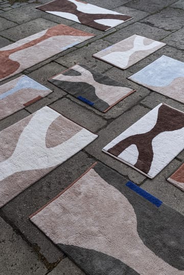 Figura vloerkleed - Donkergroen, 70x150 cm - Mette Ditmer