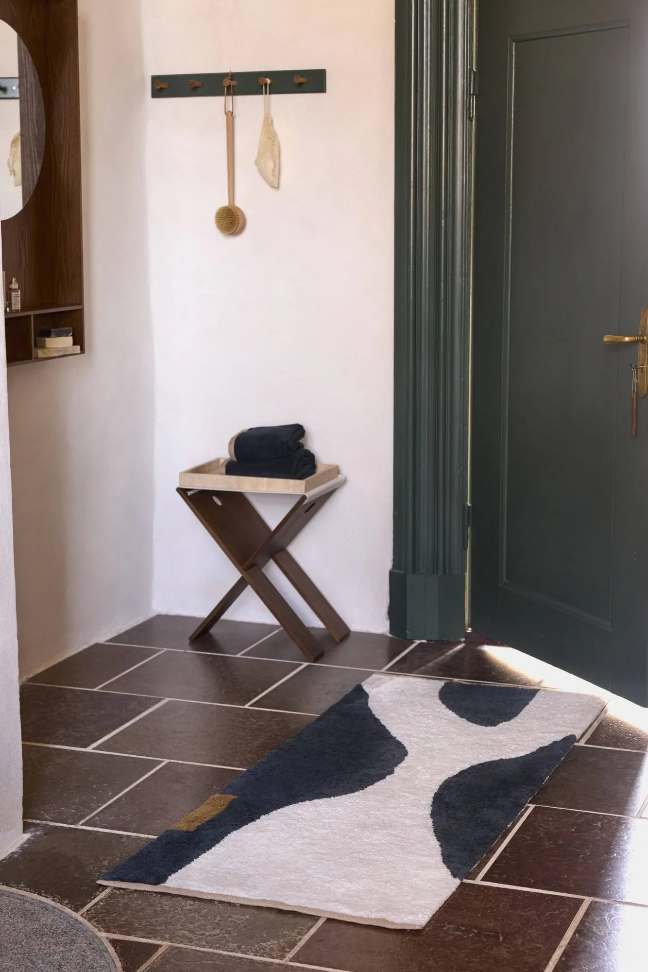 Figura vloerkleed, Grijs-Beige, 70x150 cm Mette Ditmer