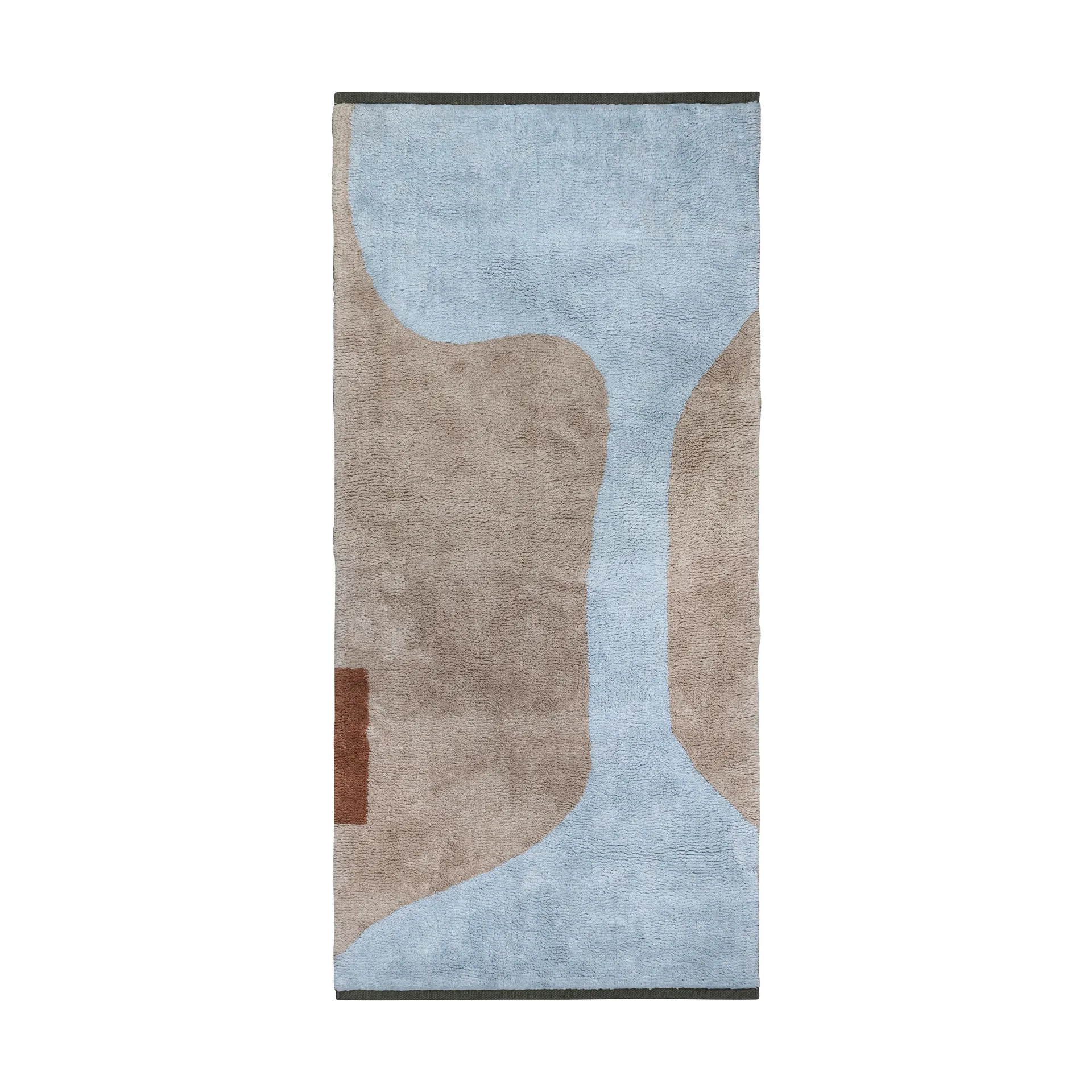 Figura vloerkleed, Light blue, 50x80 cm Mette Ditmer