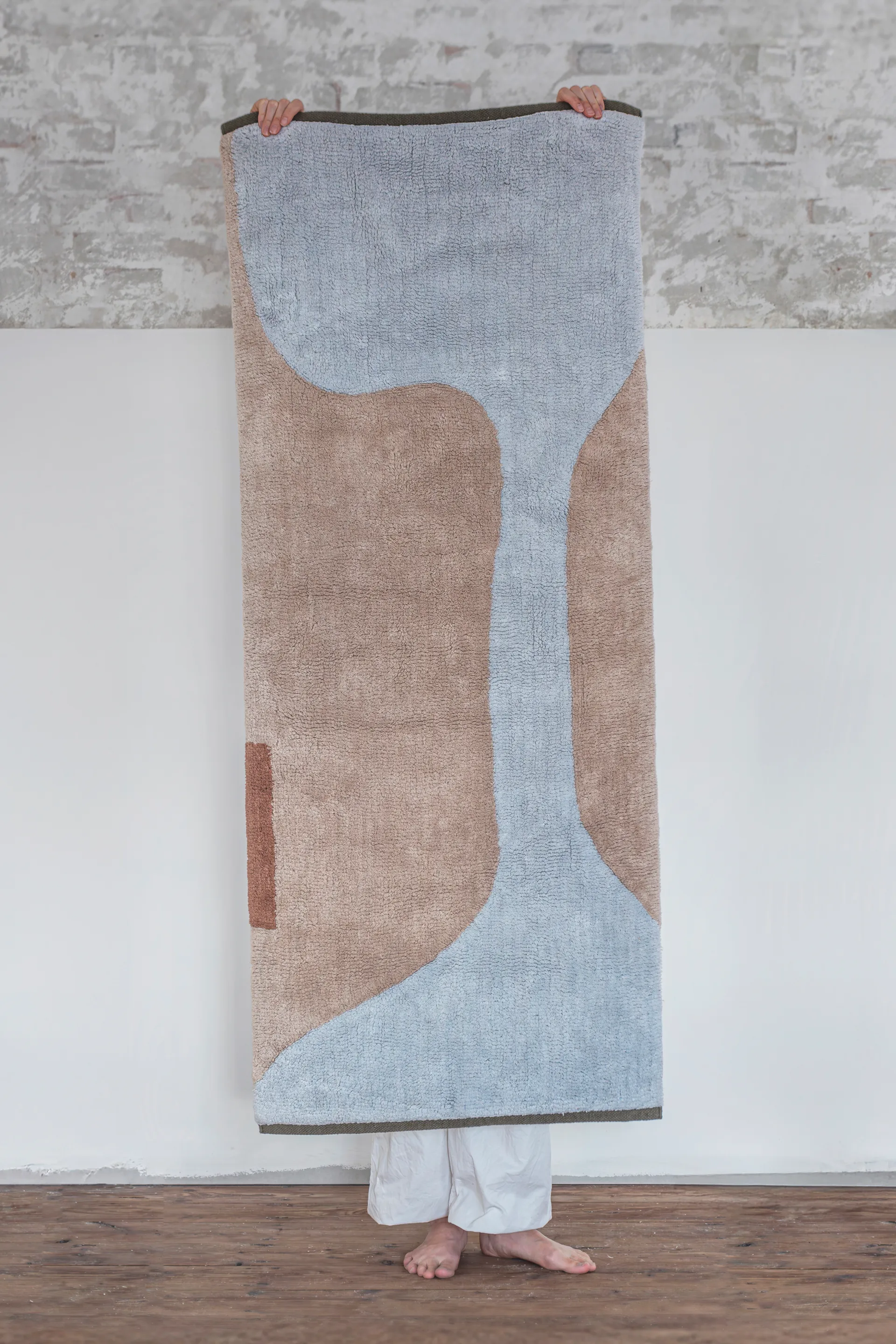 Figura vloerkleed, Light blue, 70x150 cm Mette Ditmer