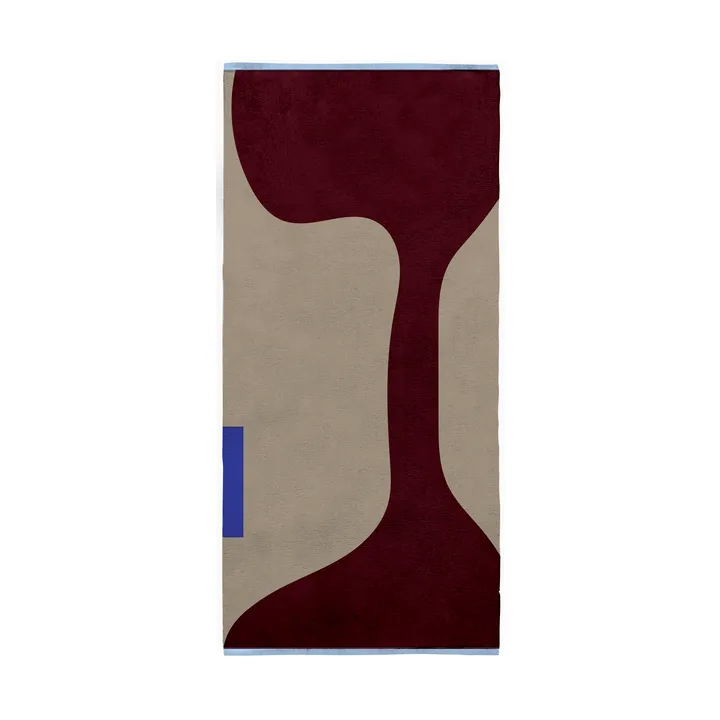 Figura vloerkleed - Rood-Beige, 70x150 cm - Mette Ditmer