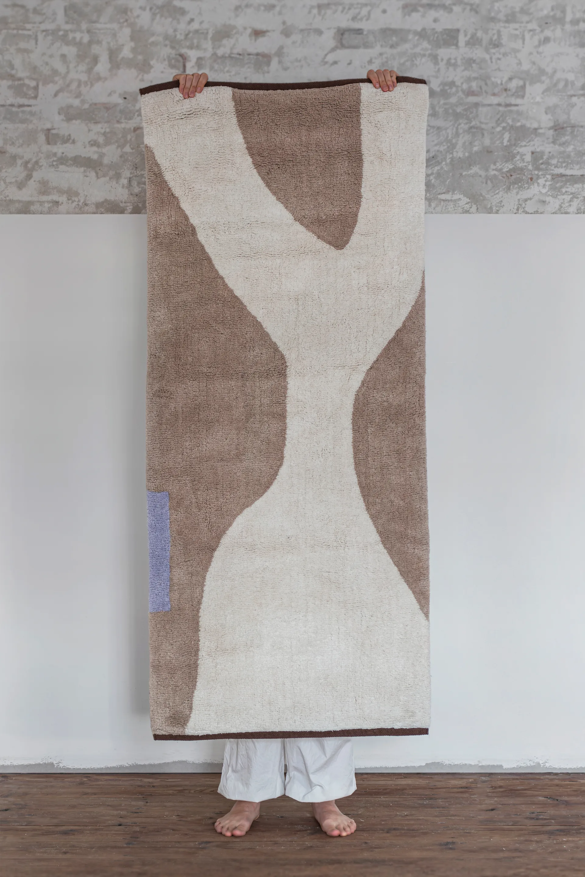 Figura vloerkleed, Sand, 70x150 cm Mette Ditmer