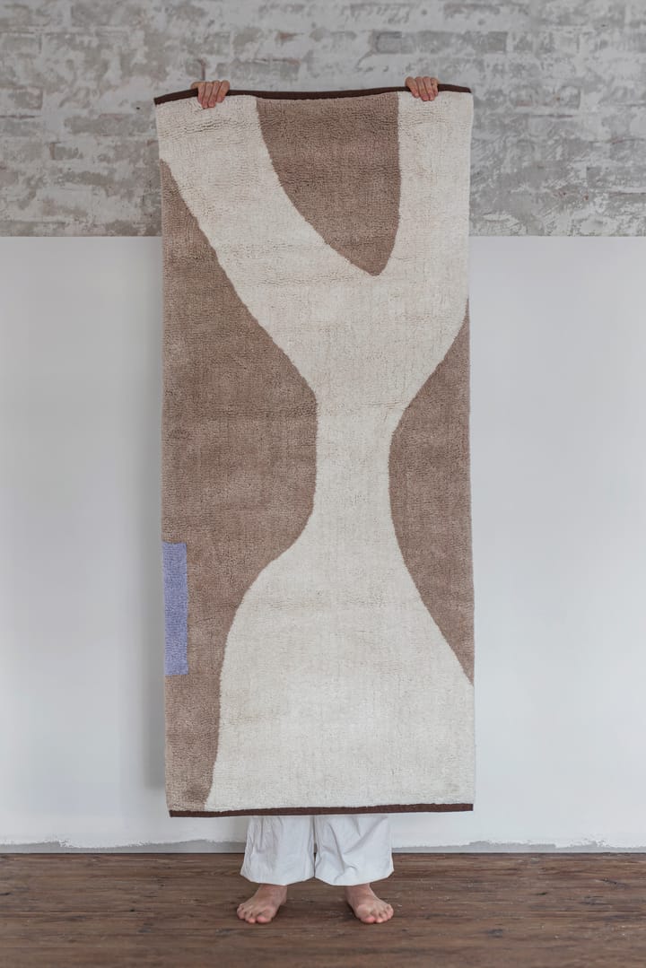 Figura vloerkleed, Sand, 70x150 cm Mette Ditmer