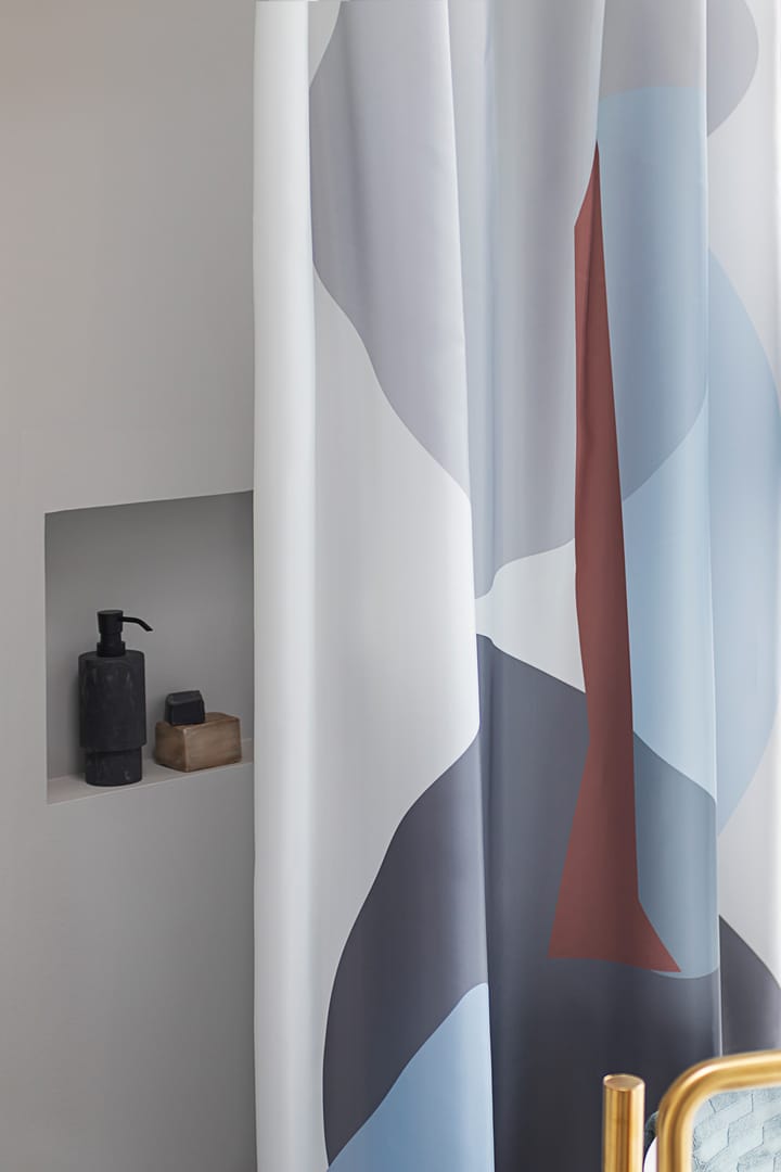 Gallery douchegordijn 150x200 cm, Light grey Mette Ditmer