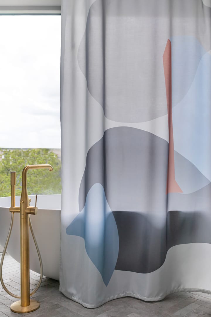 Gallery douchegordijn 150x200 cm, Light grey Mette Ditmer