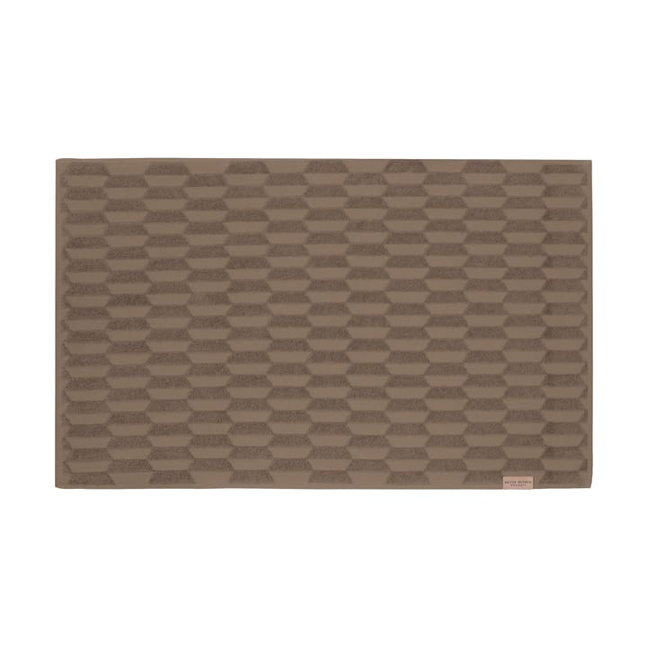 Geo badmat 50x80 cm - Nougat - Mette Ditmer