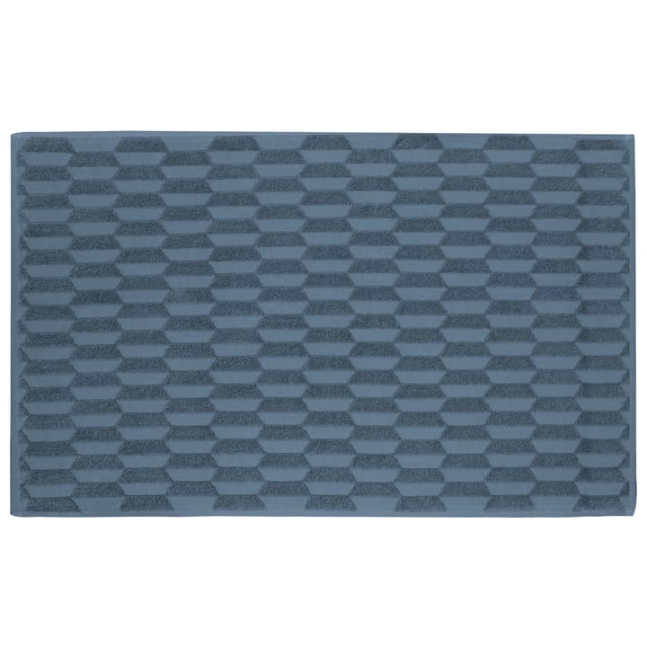 Geo badmat 50x80 cm - Slate blue - Mette Ditmer