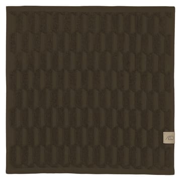 Geo handdoek 30x30 cm 3-pack - Chocolate - Mette Ditmer