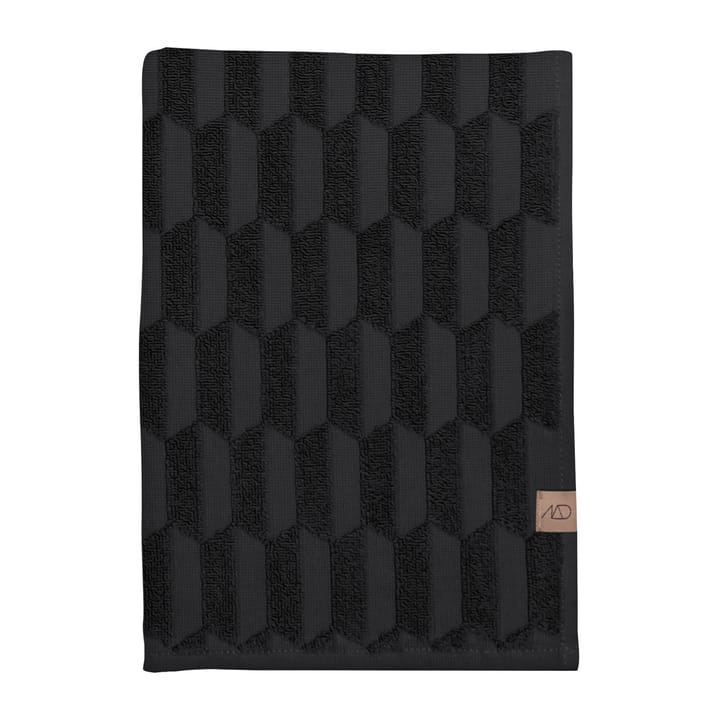 Geo handdoek 50x95 cm - Black - Mette Ditmer