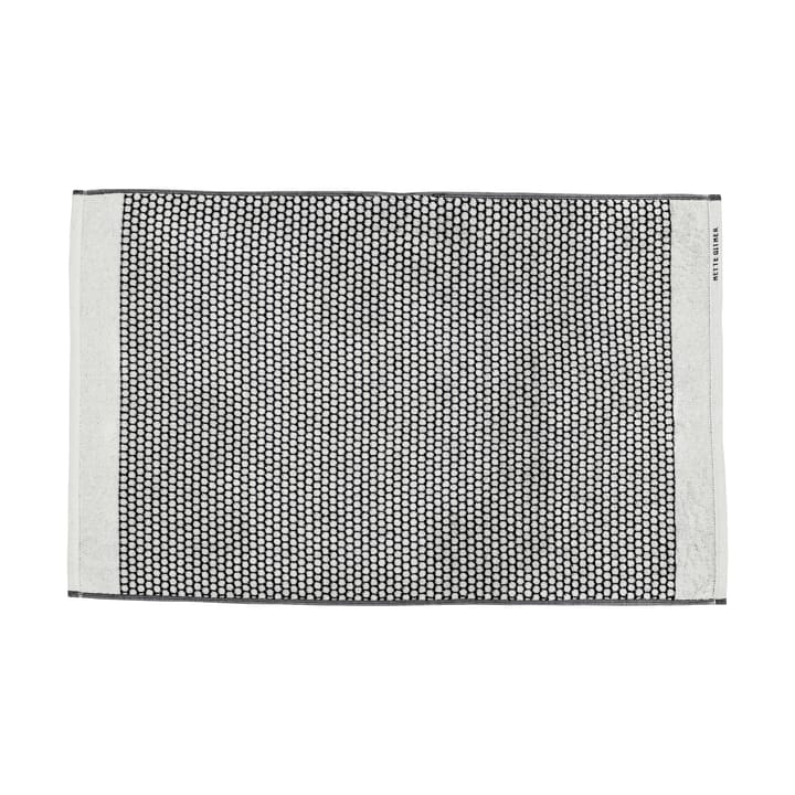 Grid badkamermat 50x80 cm - Zwart-off white - Mette Ditmer