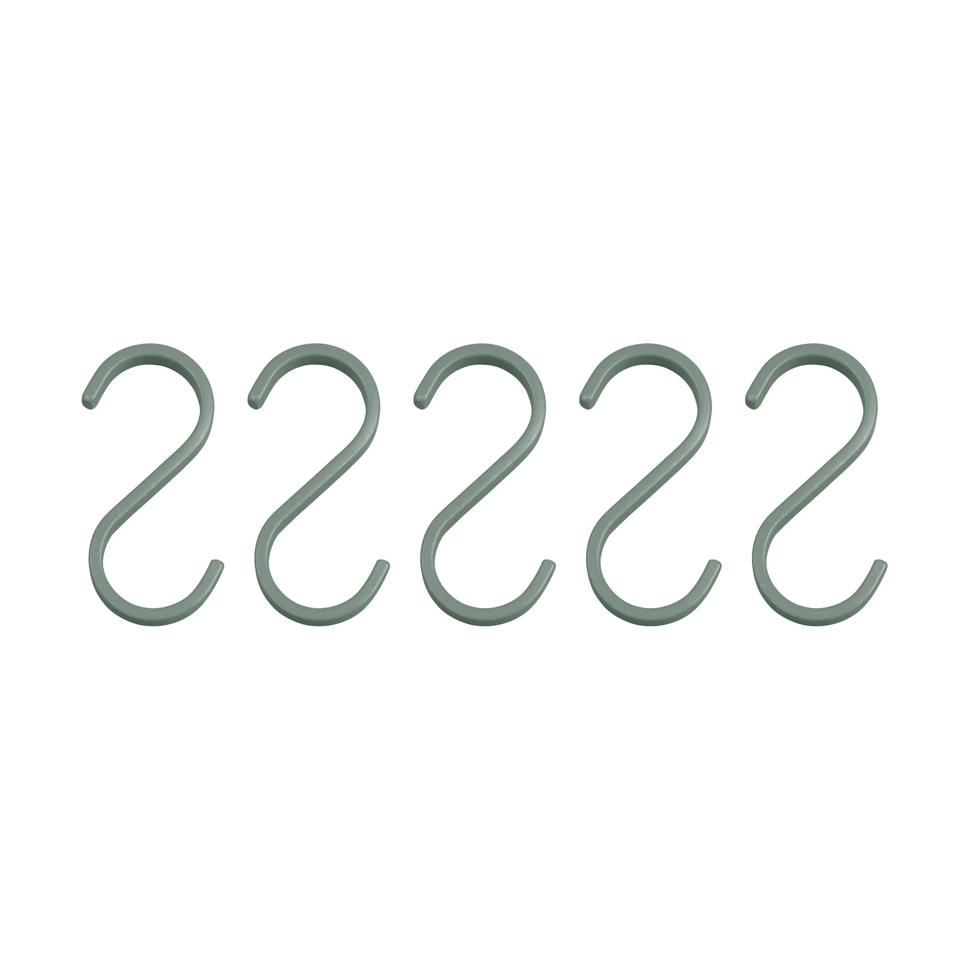 Hang-it haak 5-pack, Thyme green Mette Ditmer